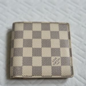Louis Vuitton Damier Azur Marco Bifold Wallet..Authentic..